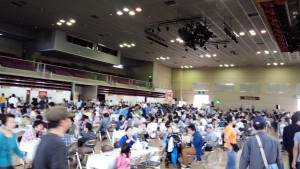 地場産センター大ホール内