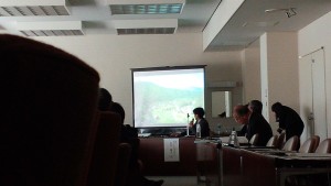 文化振興議連での講演