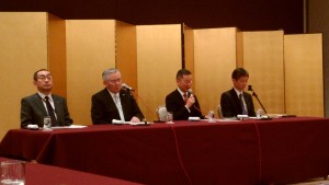 東北電力新潟支店幹部の皆さん