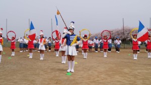 マーチング演奏