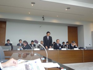 茨城県議会小川議長の挨拶