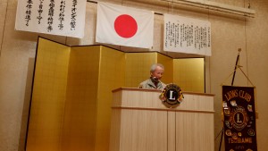 メンバースピーチの大矢龍平ライオン