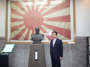 舞鶴地方総監部敷地内の海軍記念館