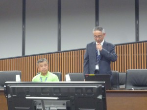 ㈱小松製作所での説明