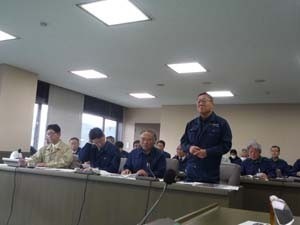 県連対策本部現地責任者の地元中村県議