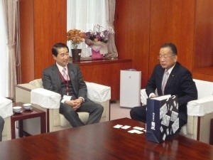 山本農水大臣との懇談